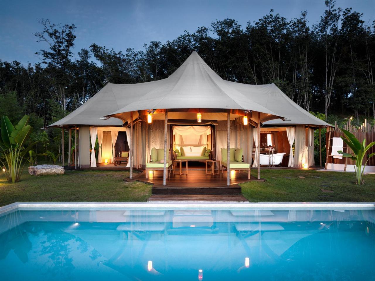 9 Hornbills Tented Camp (Adults Only) Ko Yao Noi Esterno foto